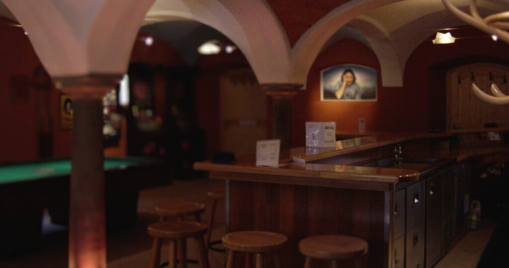 Bar seitlich